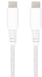 Vivanco Longlife USB-C-USB-C -kaapeli 1,5m valkoinen