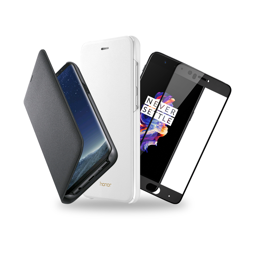 Näytönsuojakalvot, suojakuoret sekä suojakotelot ja -laukut