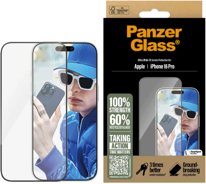 PanzerGlass Apple iPhone 16 Pro -näytönsuojalasi