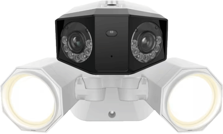 Reolink Duo Floodlight PoE plus 2x8MP AI -valvontakamera LED-kohdevaloilla