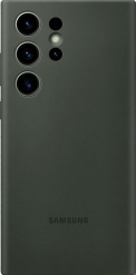Samsung Galaxy S23 Ultra -suojakuori Silicone Cover Vihreä