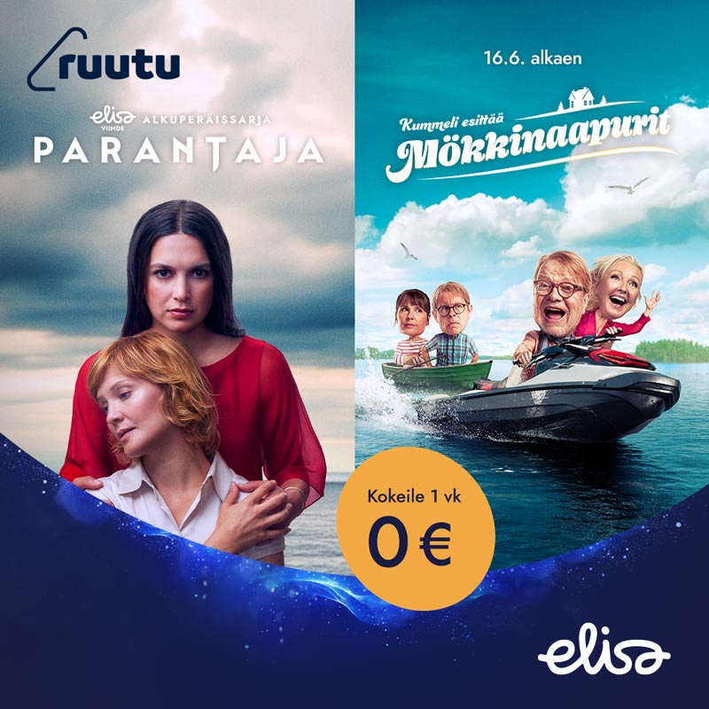 Tilaa Ruutu+ Elisalta!