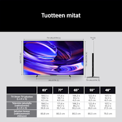 Sony Bravia 6 83 tuumainen OLED 4K Google TV