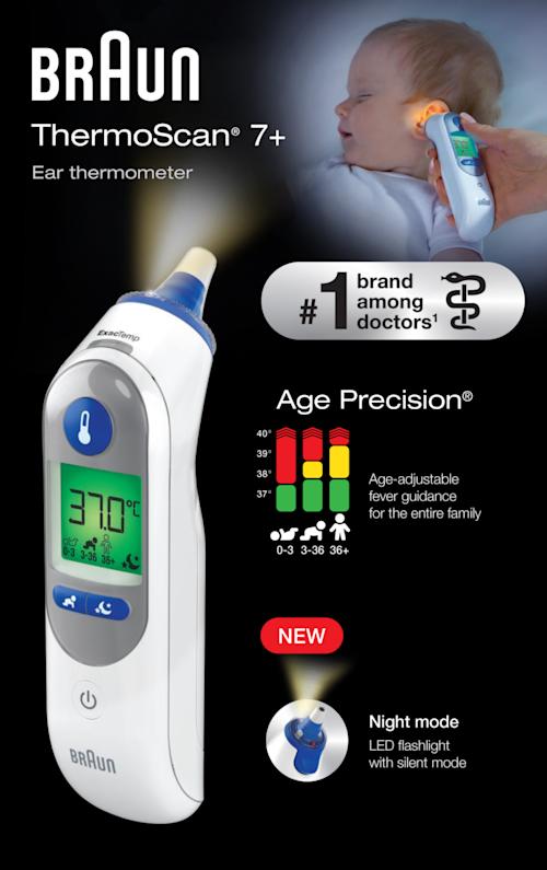 Braun Thermoscan 7+ -korvakuumemittari