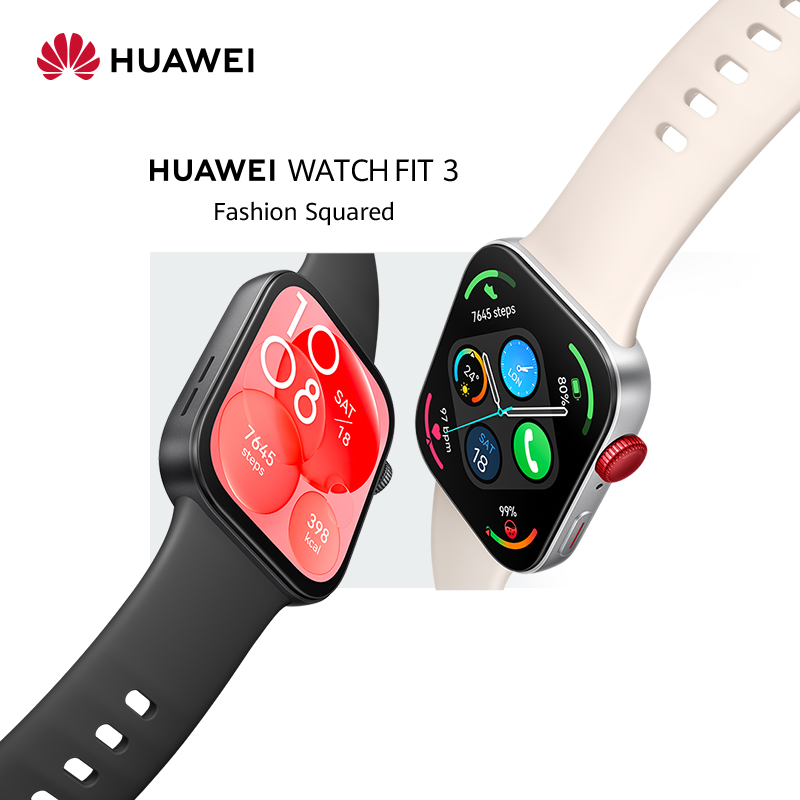 Huawei Watch Fit 3 tarjoaa täydellisen yhdistelmän tyyliä, suorituskykyä ja käytännöllisyyttä.