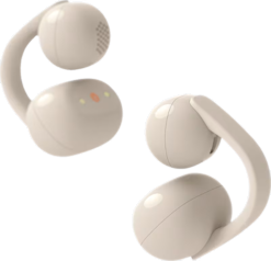 Sony LinkBuds Clip -langattomat kuulokkeet Greige