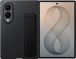 Samsung Galaxy Fold8 Carbon Standing -suojakuori Musta