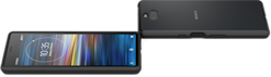 Sony Xperia 10 -suojakuori Style Cover musta