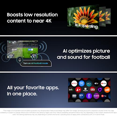 Samsung M80H 55 tuumainen 4K Mini LED TV (2026)