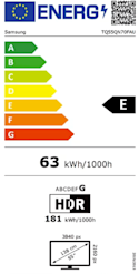 Samsung 55 tuumainen Neo QLED QN70F 4K Smart TV (2025)