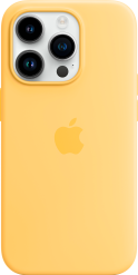 Apple iPhone 14 Pro -silikonikuori MagSafe Päivänsäde