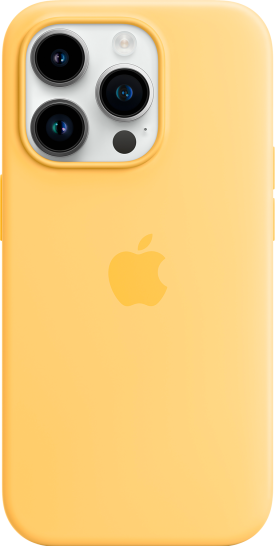 Apple iPhone 14 Pro -silikonikuori MagSafe Päivänsäde
