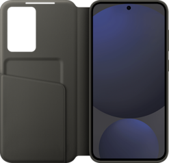 Samsung Galaxy S24 FE -suojakotelo Smart View Wallet Cover Black
