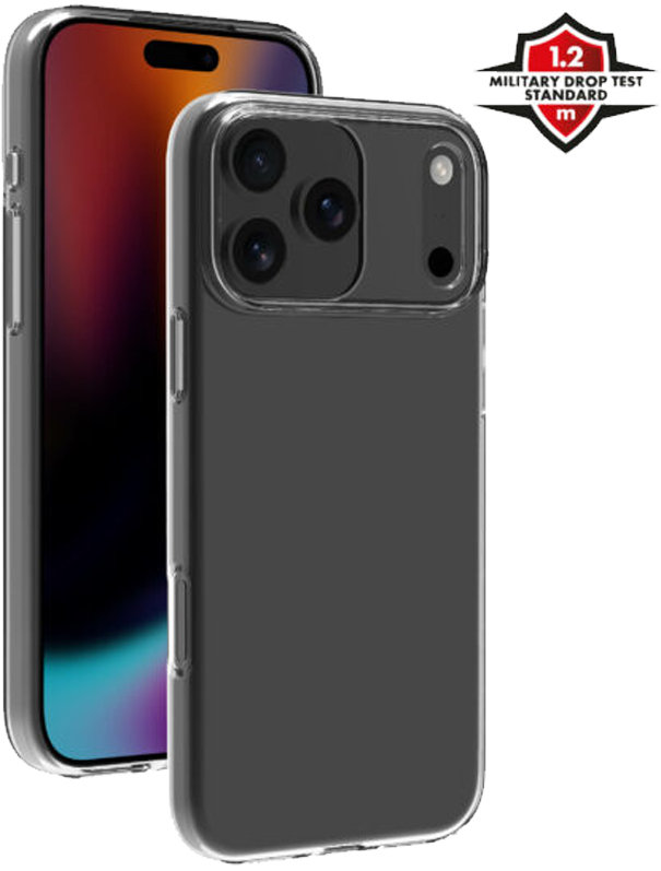 X2O Apple iPhone 17 Pro Max Clear Soft -suojakuori