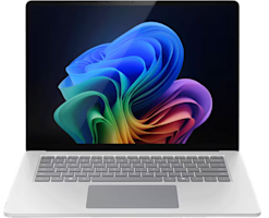 Microsoft Surface Laptop Copilot+ 15 tuumainen X Elite/15/32GB/1TB/platina