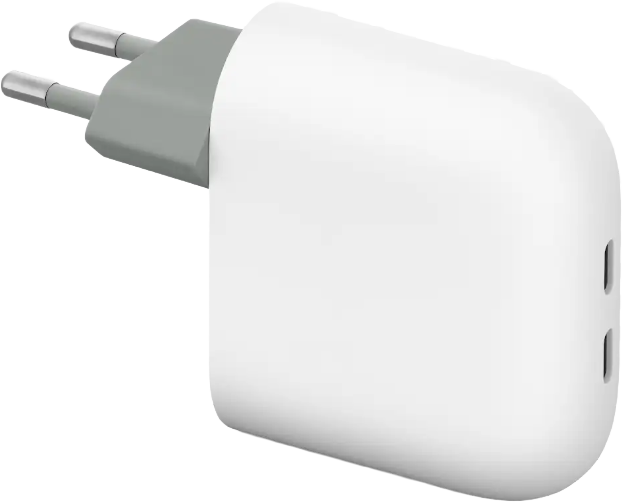 Google Pixel Flex Dual Port 67W USB-C pikalaturi - Elisa - Verkkokauppa