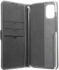 Samsung Galaxy A71 -suojakotelo Insmat Exclusive Flip Case musta