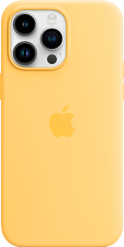 Apple iPhone 14 Pro Max -silikonikuori MagSafe Päivänsäde