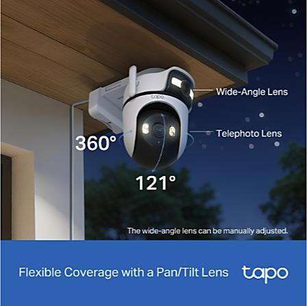 TP-Link Tapo C545D Dual Lens valvontakamera