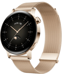 Huawei Watch GT 3 42 mm ruusukulta/kullanvärinen metalliranneke