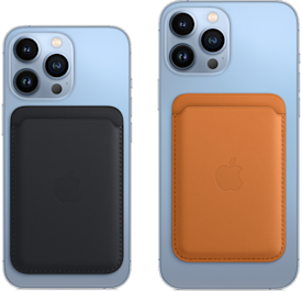 Apple iPhonen nahkalompakko MagSafe (2021) kullanruskea