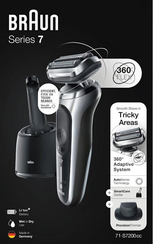 Braun Series 7 71S7200CC -parranajokone