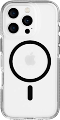 Tech21 Evo Crystal MagSafe iPhone 16 Pro -suojakuori Musta