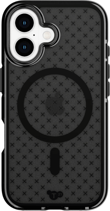 Tech21 Apple iPhone 16 Evo Check MagSafe -suojakuori musta
