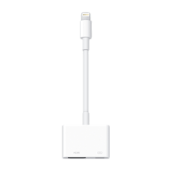 Apple Lightning-AV -sovitin valkoinen