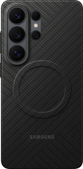 Samsung Galaxy S26 Ultra Carbon Magnet Qi2 -suojakuori Musta