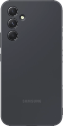 Samsung Galaxy A54 -suojakuori Silicone Cover Musta