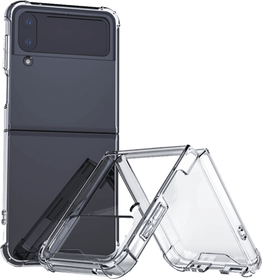 Samsung Galaxy Z Flip4 -takakuori kirkas silikoni