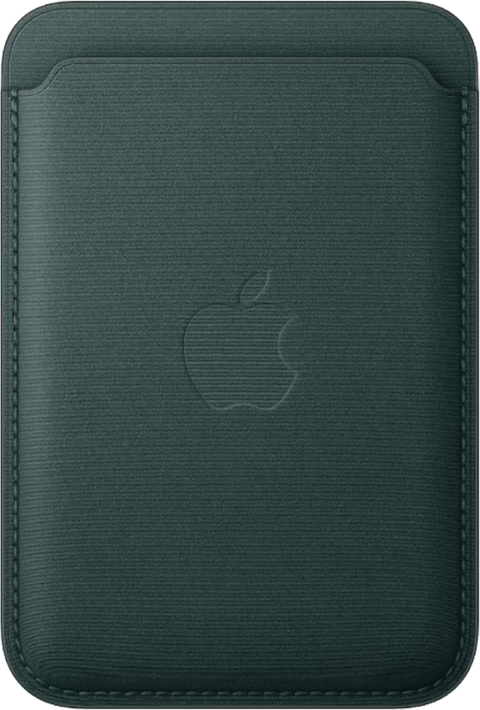 Apple iPhone FineWoven Wallet -suojakotelo MagSafella Tummanvihreä