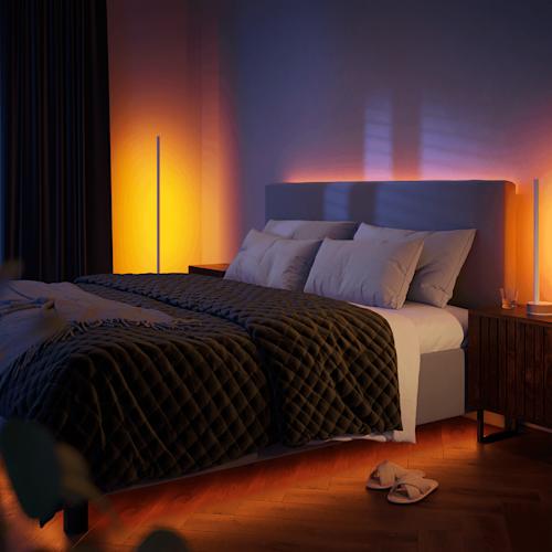 Philips Hue Signe gradient -lattiavalaisin Oak