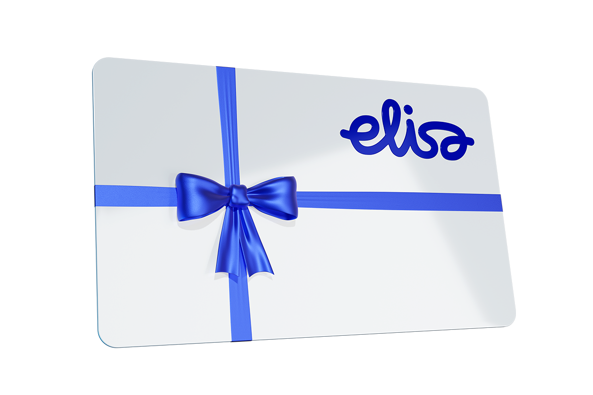 Voita 1000 € arvoinen Elisa Lahjakortti