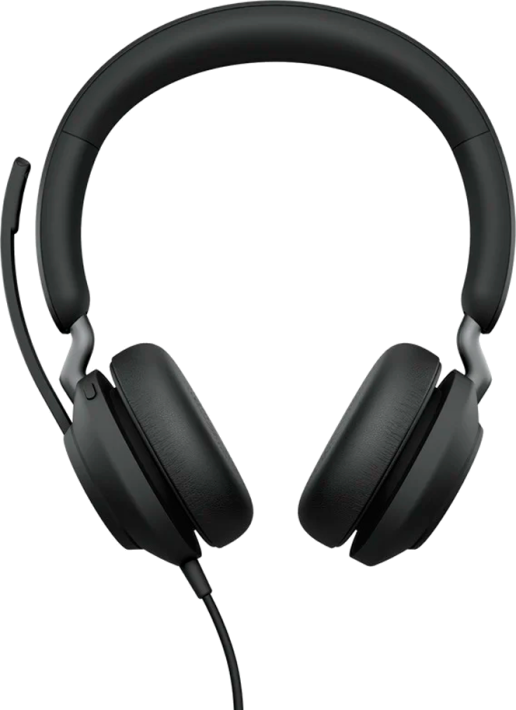 Jabra Evolve2 40 MS Stereo -kuulokkeet USB-A musta