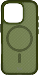 Tech21 Evo Armour MagSafe iPhone 16 Pro -suojakuori Vihreä