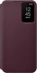 Samsung Galaxy S22+ -suojakotelo Smart Clear View Burgundy