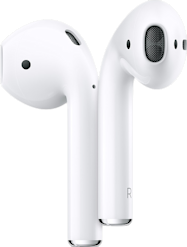 Apple AirPods -langattomat kuulokkeet ja latauskotelo valkoinen