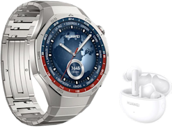 Huawei Watch GT 5 Pro -älykello 46mm Titanium + Freebuds 5i -kuulokkeet