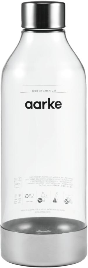 Aarke PET Polished Steel juomapullo 800 ml