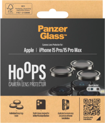 PanzerGlass Apple iPhone 15 Pro/15 Pro Max -kameran linssisuoja