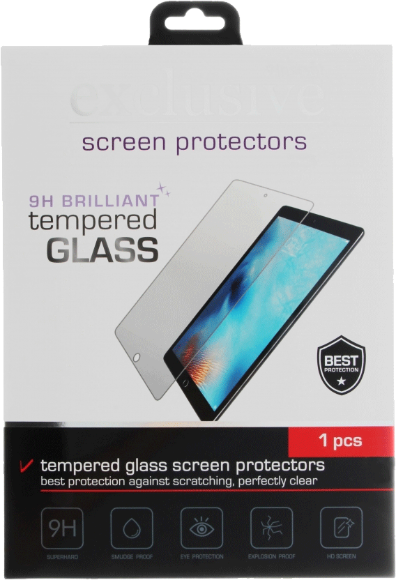 Apple iPad (2019) -näytönsuojalasi Insmat Brilliant Glass