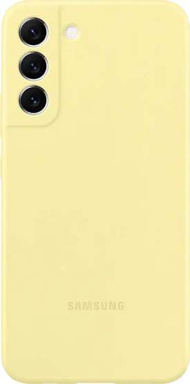 Samsung Galaxy S22 -silikonikuori Keltainen