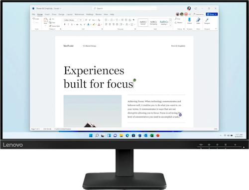 Lenovo L24-4e 24 tuumainen näyttö