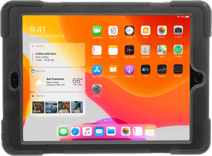 Apple iPad (2019) -suojakuori Insmat Ruggered Armor 4in1