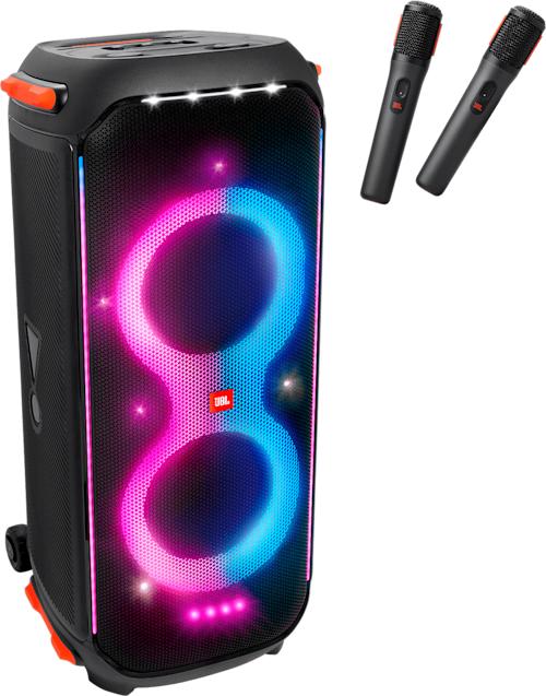 JBL Partybox 710 + kaksi langatonta mikrofonia