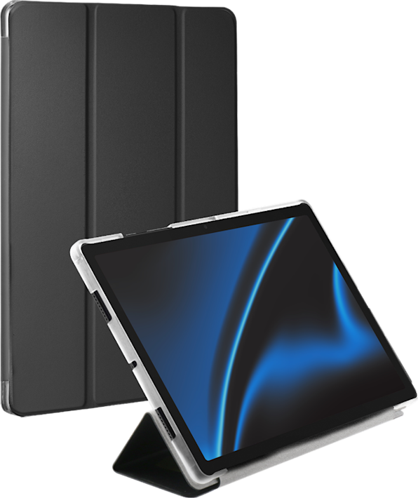 X2O Samsung Galaxy Tab A11+/A9+ Smart Folio Case -suojakotelo Musta