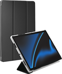 X2O Samsung Galaxy Tab A11+/A9+ Smart Folio Case -suojakotelo Musta