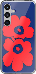 Samsung Galaxy S24 Marimekko -suojakuori blue/red